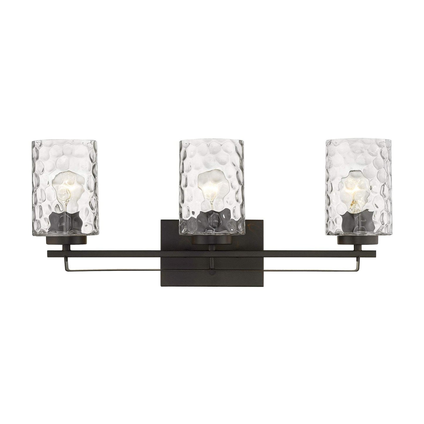 Livvy 3-Light Oil-Rubbed Bronze Vanity - Homeroots - Flyclothing LLC