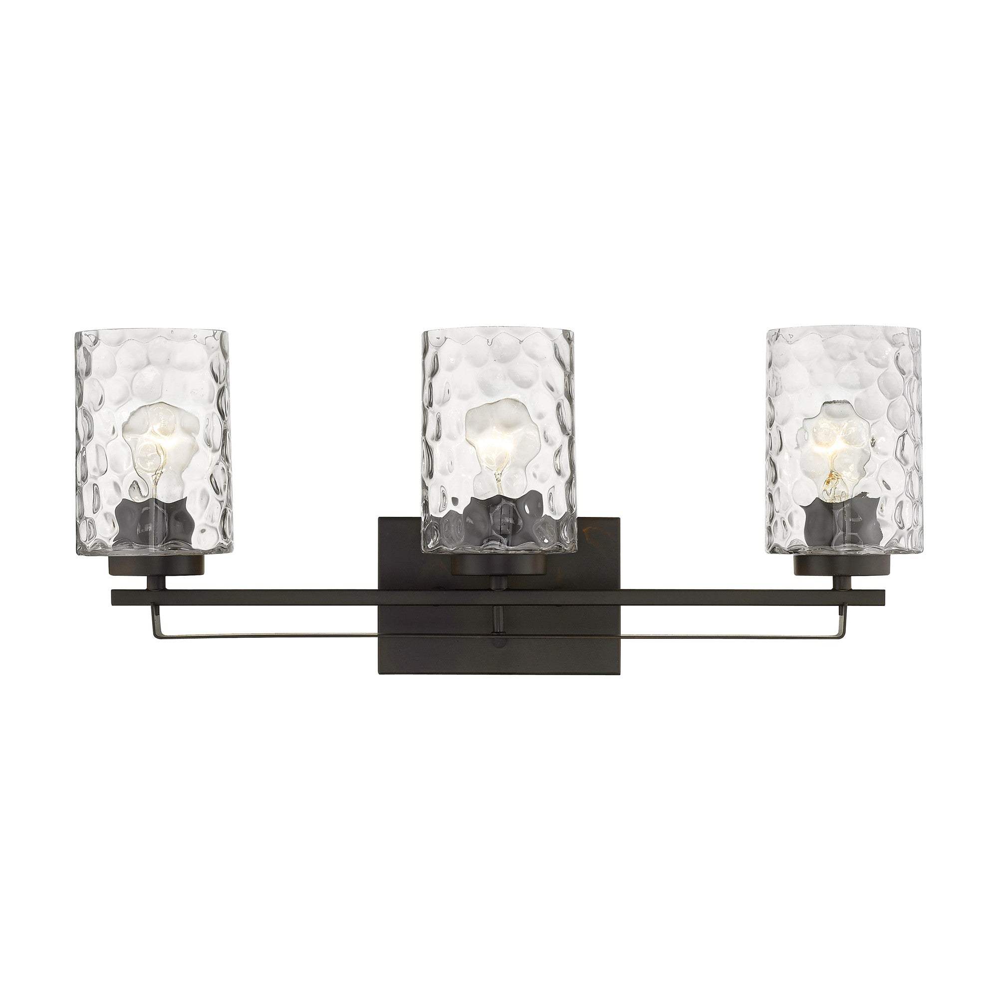 Livvy 3-Light Oil-Rubbed Bronze Vanity - Homeroots - Flyclothing LLC