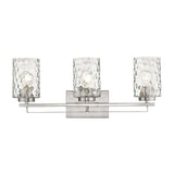 Livvy 3-Light Satin Nickel Vanity - Homeroots - Flyclothing LLC