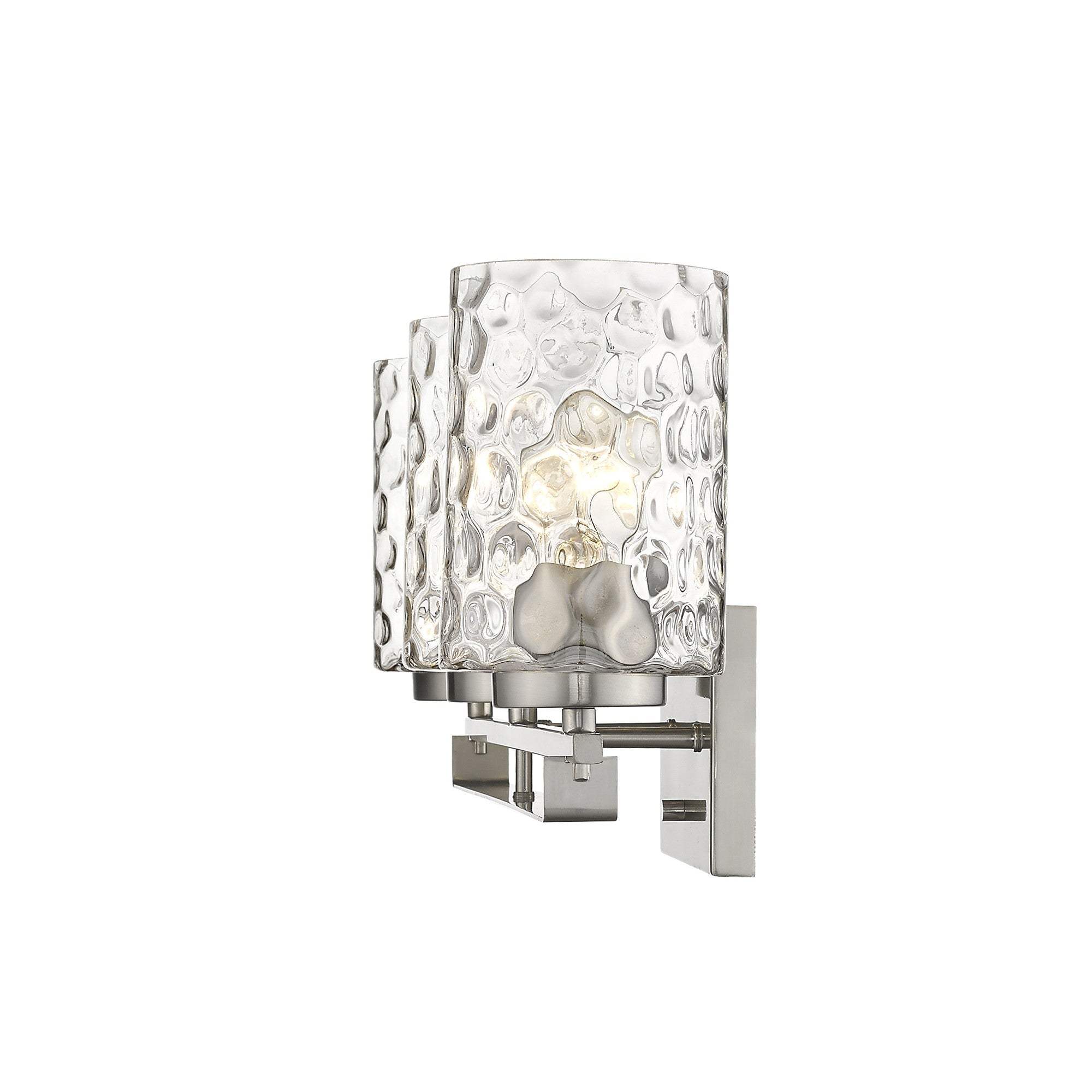 Livvy 3-Light Satin Nickel Vanity - Homeroots - Flyclothing LLC