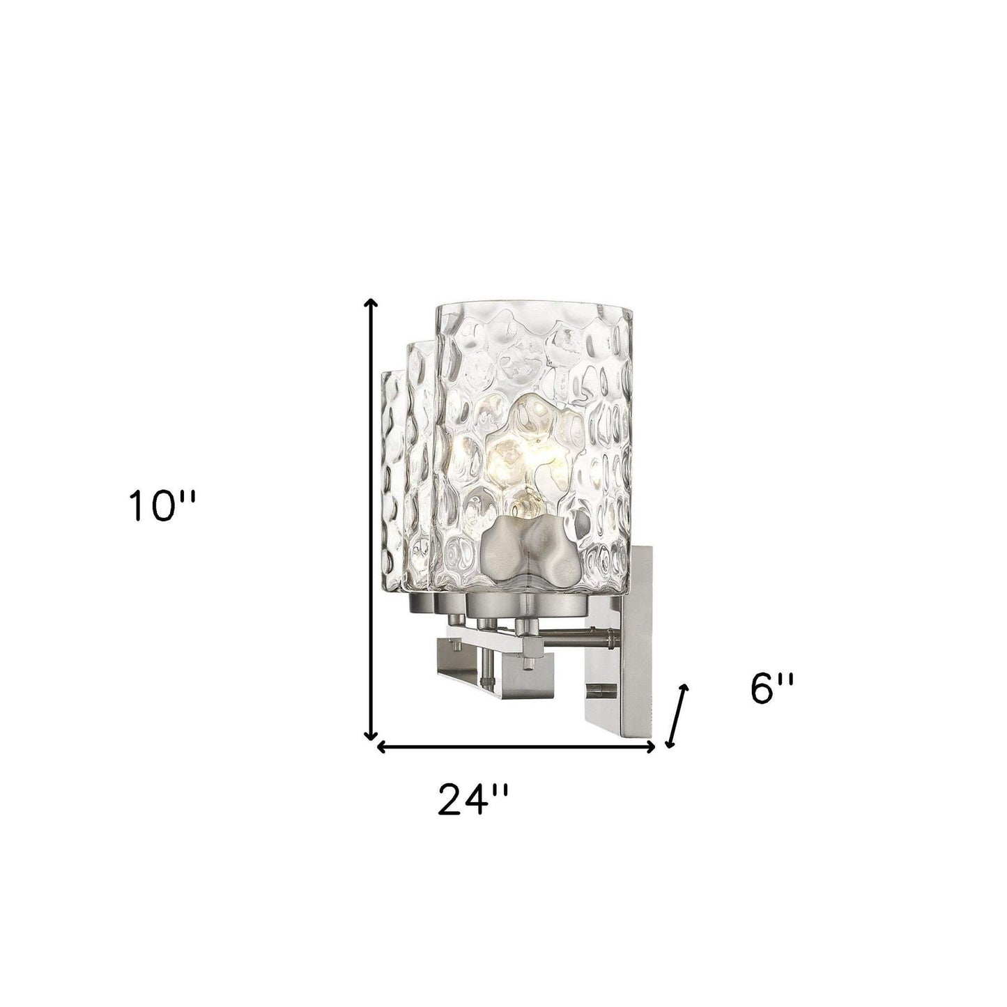 Livvy 3-Light Satin Nickel Vanity - Homeroots - Flyclothing LLC