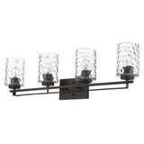 Livvy 4-Light Oil-Rubbed Bronze Vanity - Homeroots - Flyclothing LLC