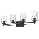 Livvy 4-Light Oil-Rubbed Bronze Vanity - Homeroots