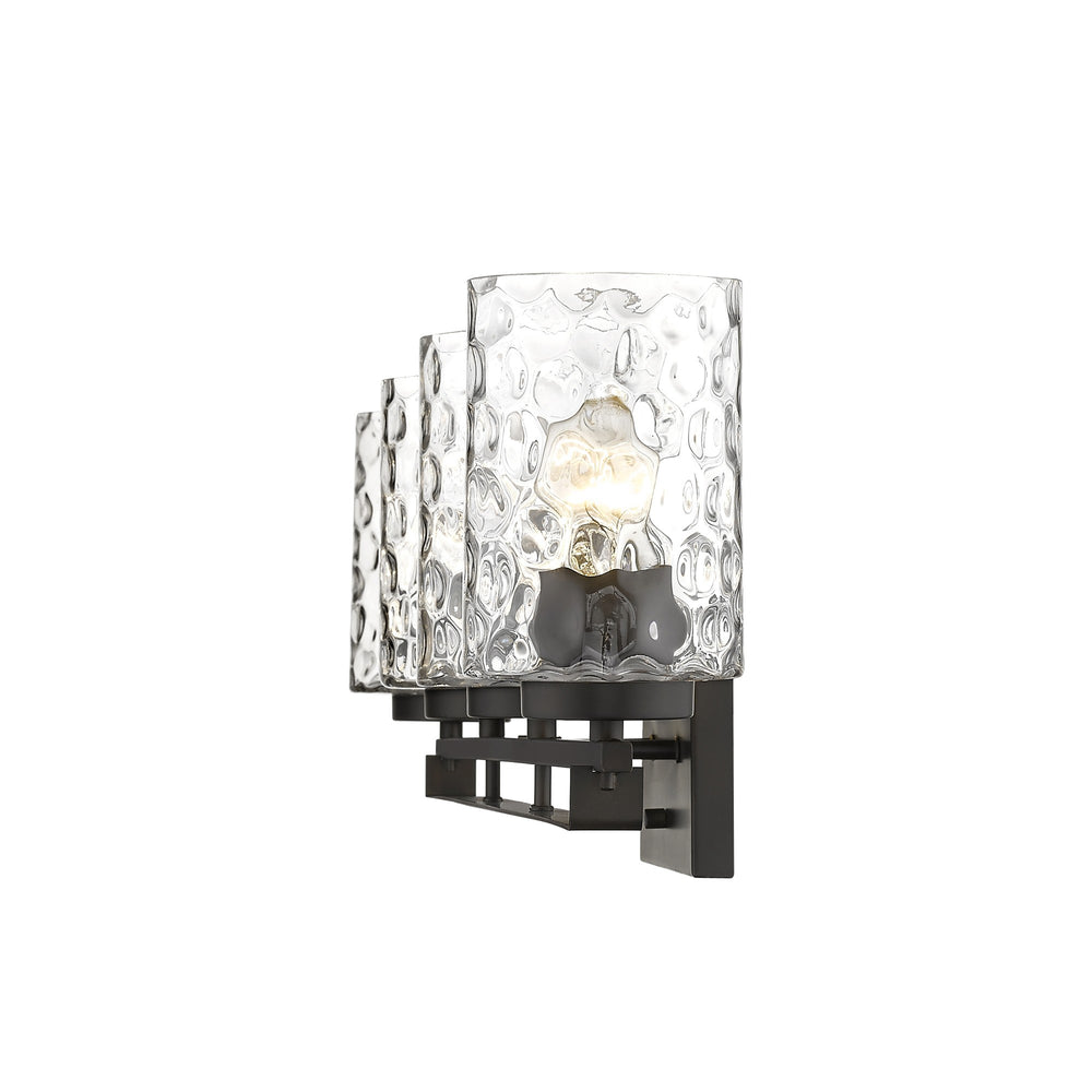 Livvy 4-Light Oil-Rubbed Bronze Vanity - Homeroots