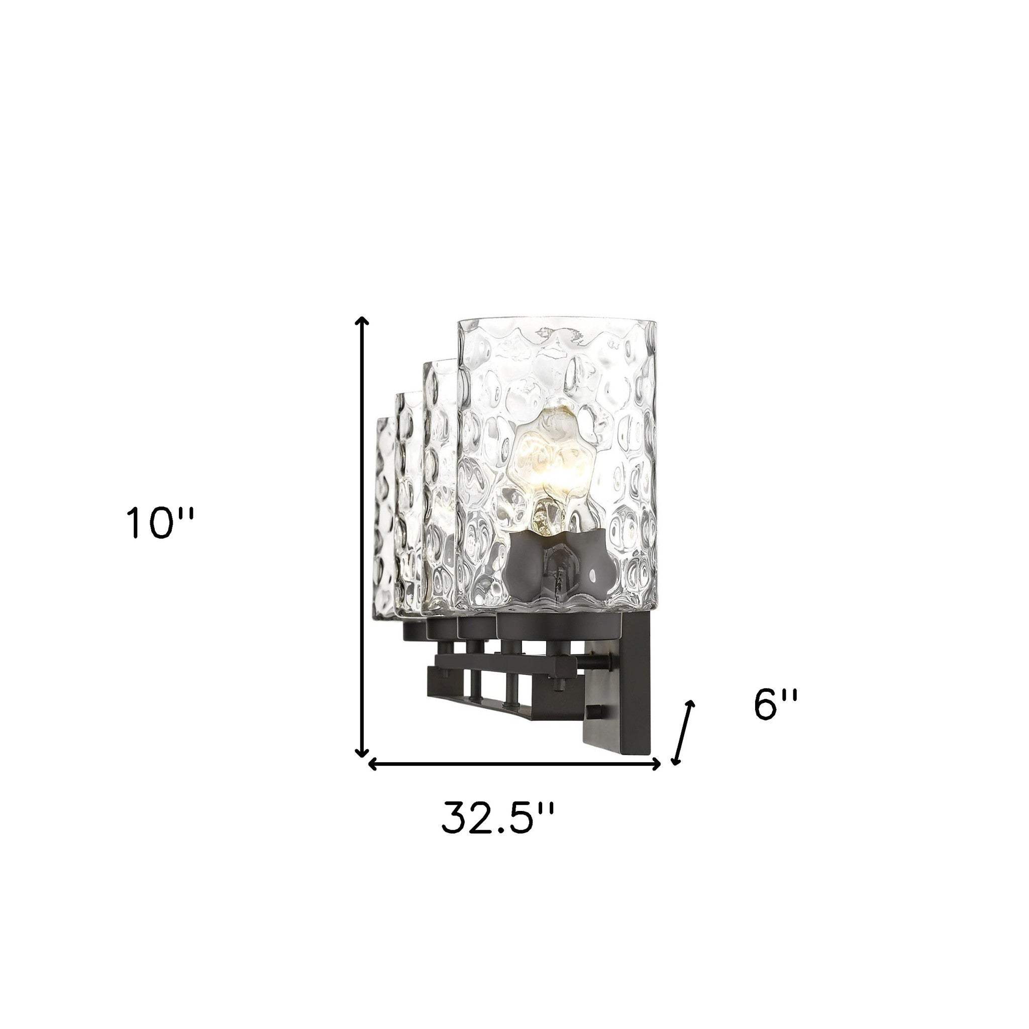 Livvy 4-Light Oil-Rubbed Bronze Vanity - Homeroots - Flyclothing LLC