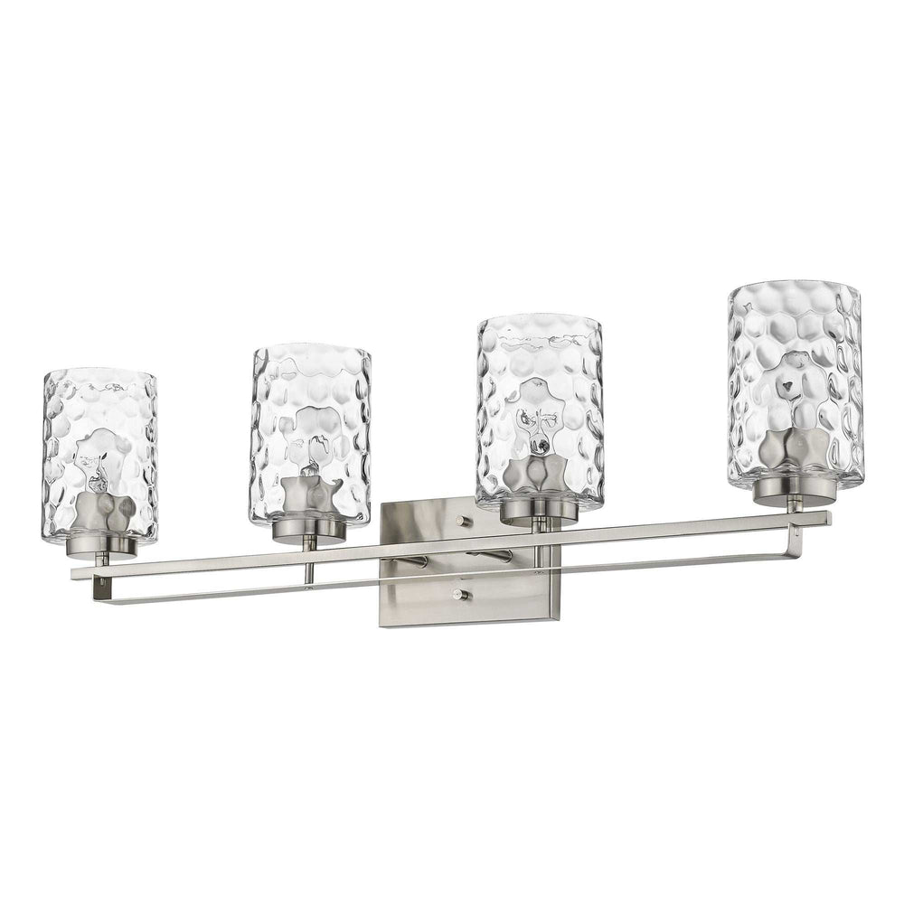 Livvy 4-Light Satin Nickel Vanity - Homeroots - Flyclothing LLC