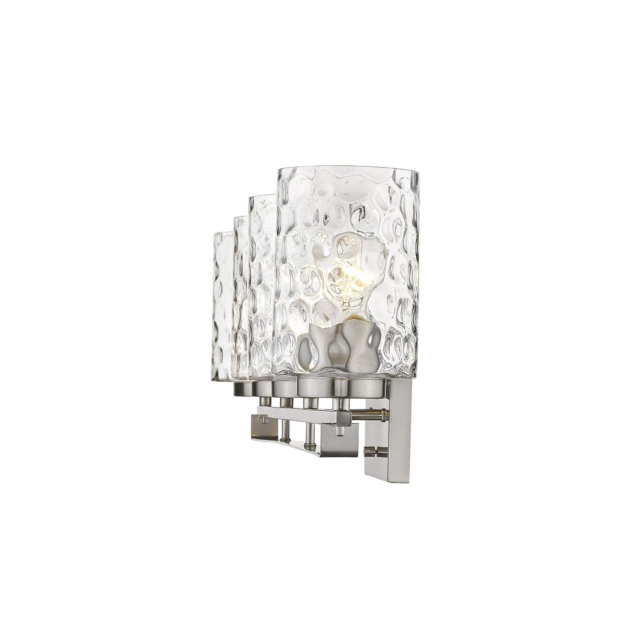 Livvy 4-Light Satin Nickel Vanity - Homeroots - Flyclothing LLC