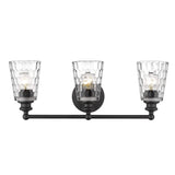 Mae 3-Light Matte Black Vanity - Homeroots - Flyclothing LLC