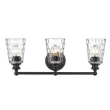 Mae 3-Light Matte Black Vanity - Homeroots - Flyclothing LLC
