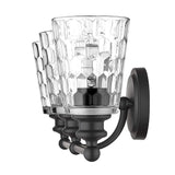 Mae 3-Light Matte Black Vanity - Homeroots - Flyclothing LLC
