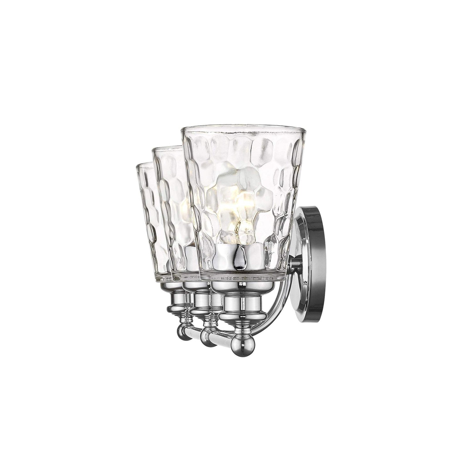 Mae 3-Light Chrome Vanity - Homeroots - Flyclothing LLC