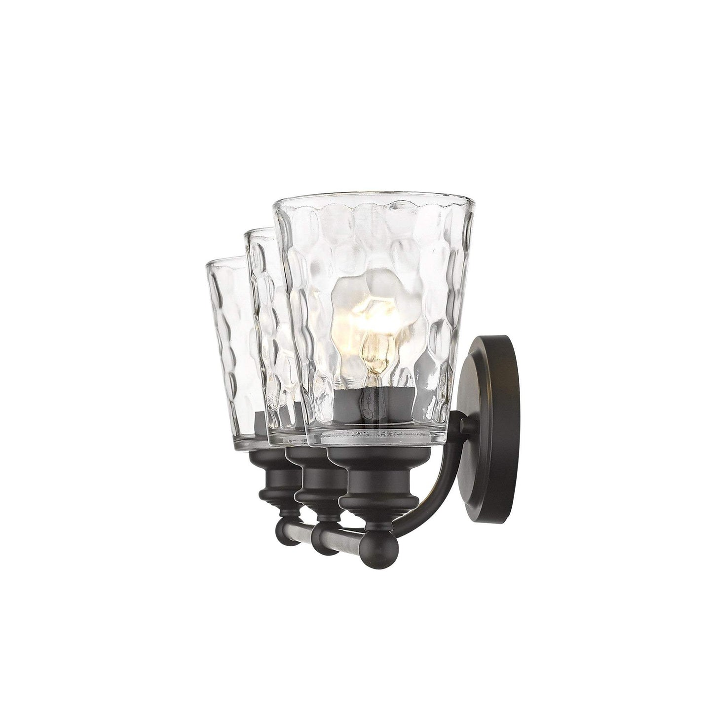 Mae 3-Light Oil-Rubbed Bronze Vanity - Homeroots - Flyclothing LLC