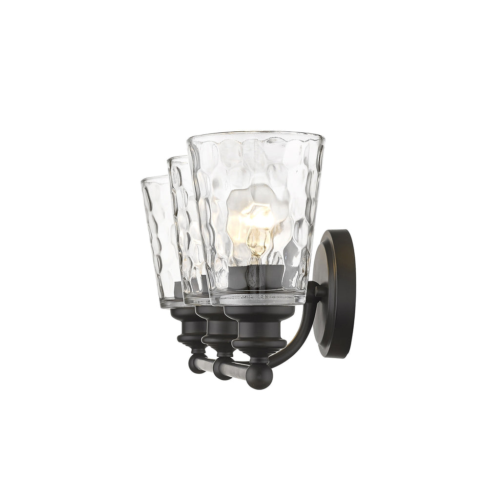 Mae 3-Light Oil-Rubbed Bronze Vanity - Homeroots