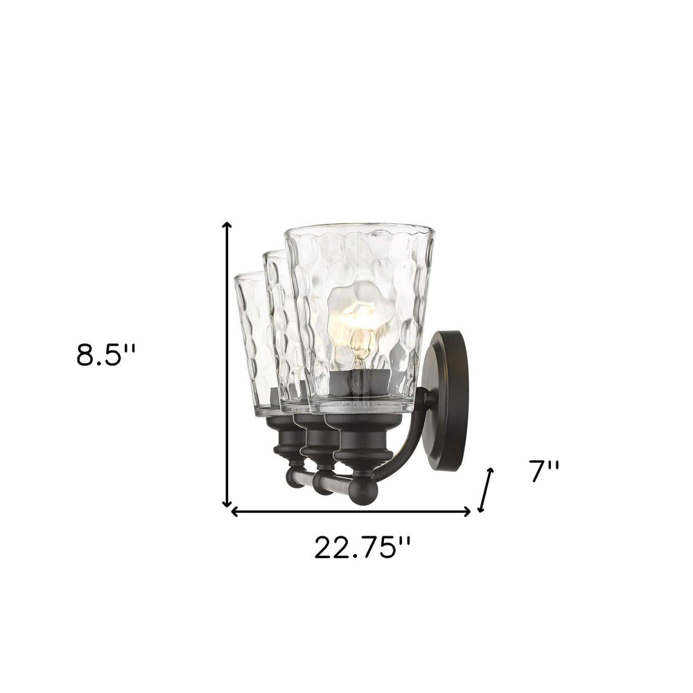 Mae 3-Light Oil-Rubbed Bronze Vanity - Homeroots - Flyclothing LLC