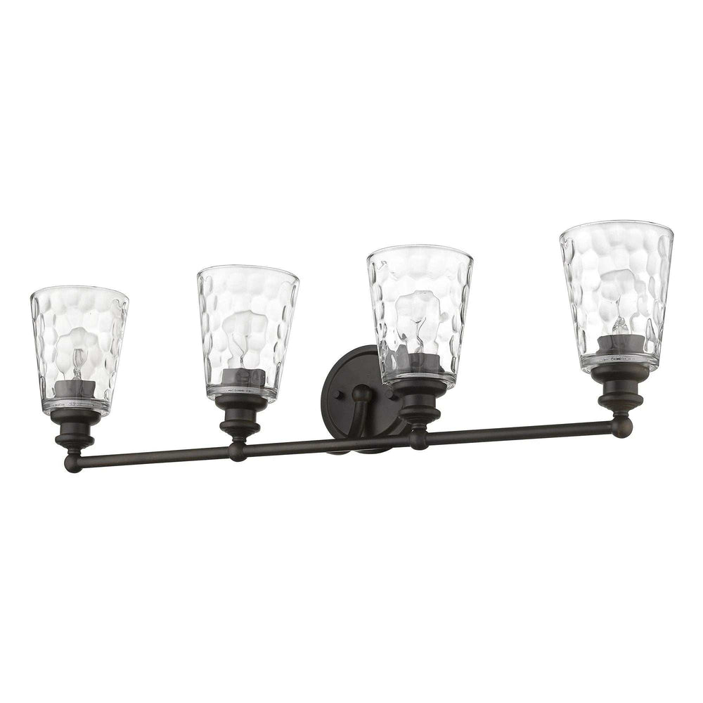 Mae 4-Light Oil-Rubbed Bronze Vanity - Homeroots - Flyclothing LLC