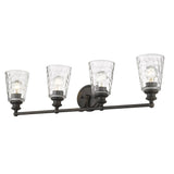 Mae 4-Light Oil-Rubbed Bronze Vanity - Homeroots