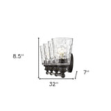 Mae 4-Light Oil-Rubbed Bronze Vanity - Homeroots - Flyclothing LLC