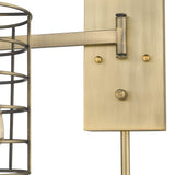 Industrial Gold Metal Wall Sconce - Homeroots - Flyclothing LLC