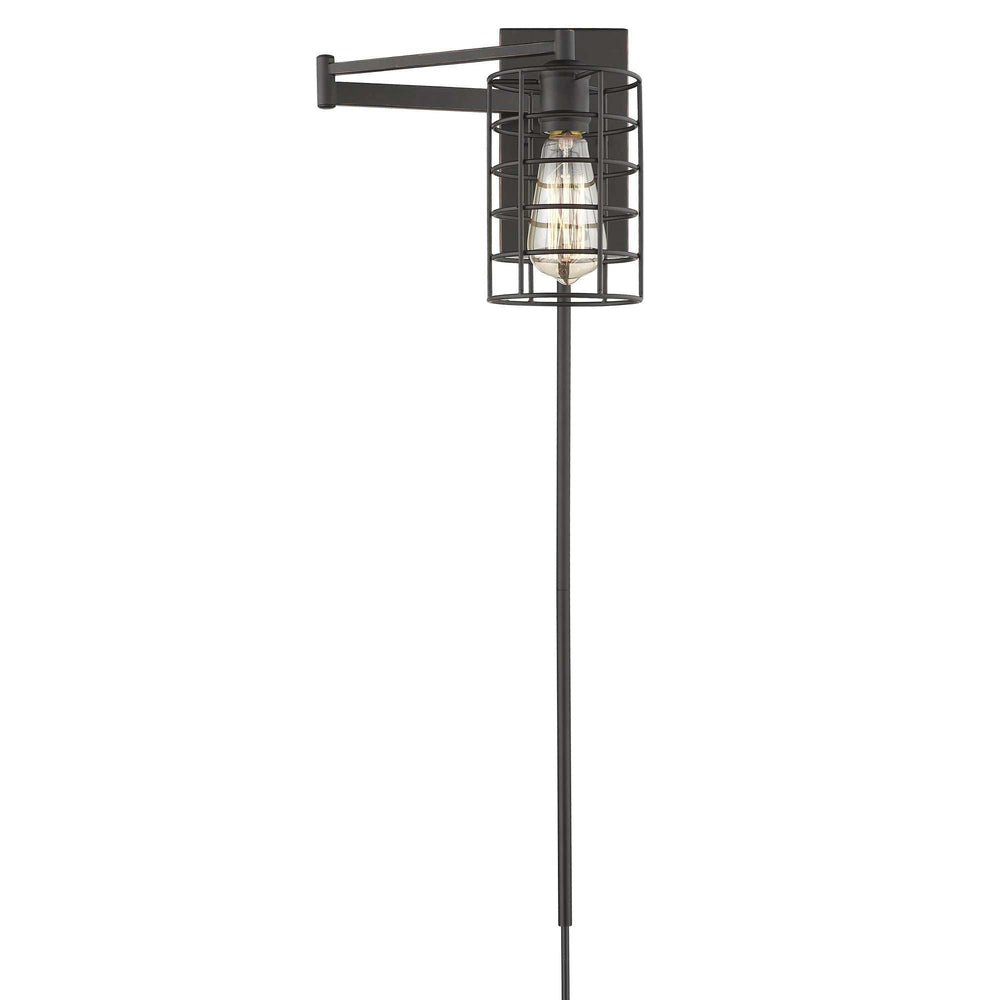 Industrial Bronze Metal Wall Sconce - Homeroots - Flyclothing LLC