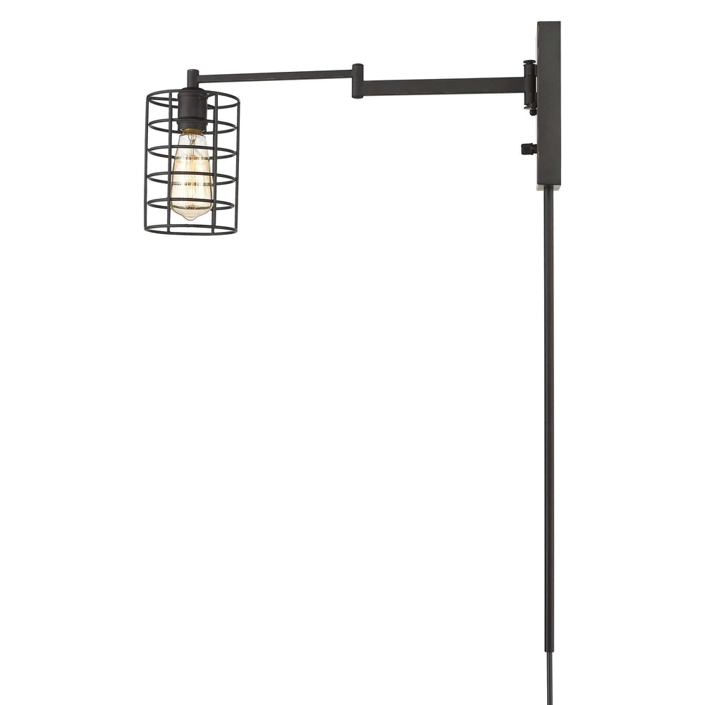Industrial Bronze Metal Wall Sconce - Homeroots - Flyclothing LLC