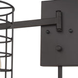 Industrial Bronze Metal Wall Sconce - Homeroots - Flyclothing LLC