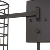 Industrial Bronze Metal Wall Sconce - Homeroots - Flyclothing LLC