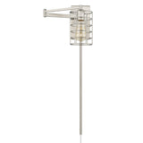 Industrial Silver Metal Wall Sconce - Homeroots - Flyclothing LLC