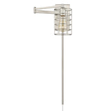 Industrial Silver Metal Wall Sconce - Homeroots - Flyclothing LLC