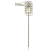 Industrial Silver Metal Wall Sconce - Homeroots - Flyclothing LLC