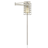 Industrial Silver Metal Wall Sconce - Homeroots - Flyclothing LLC