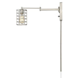 Industrial Silver Metal Wall Sconce - Homeroots - Flyclothing LLC