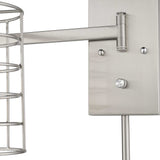 Industrial Silver Metal Wall Sconce - Homeroots - Flyclothing LLC