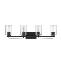 Orella 4-Light Matte Black Sconce - Homeroots