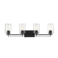Orella 4-Light Matte Black Sconce - Homeroots