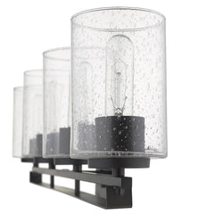 Orella 4-Light Matte Black Sconce - Homeroots