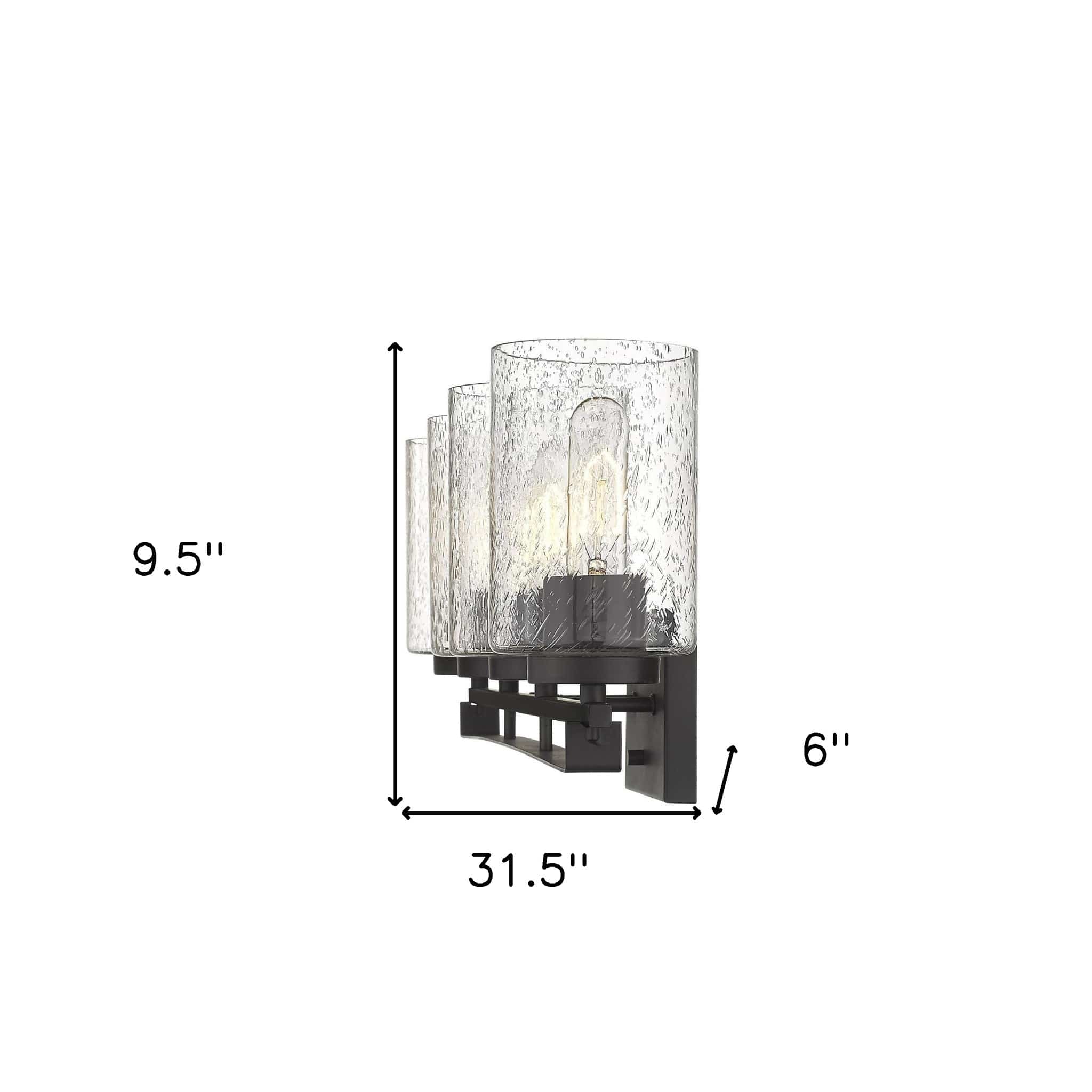 Orella 4-Light Oil-Rubbed Bronze Vanity - Homeroots