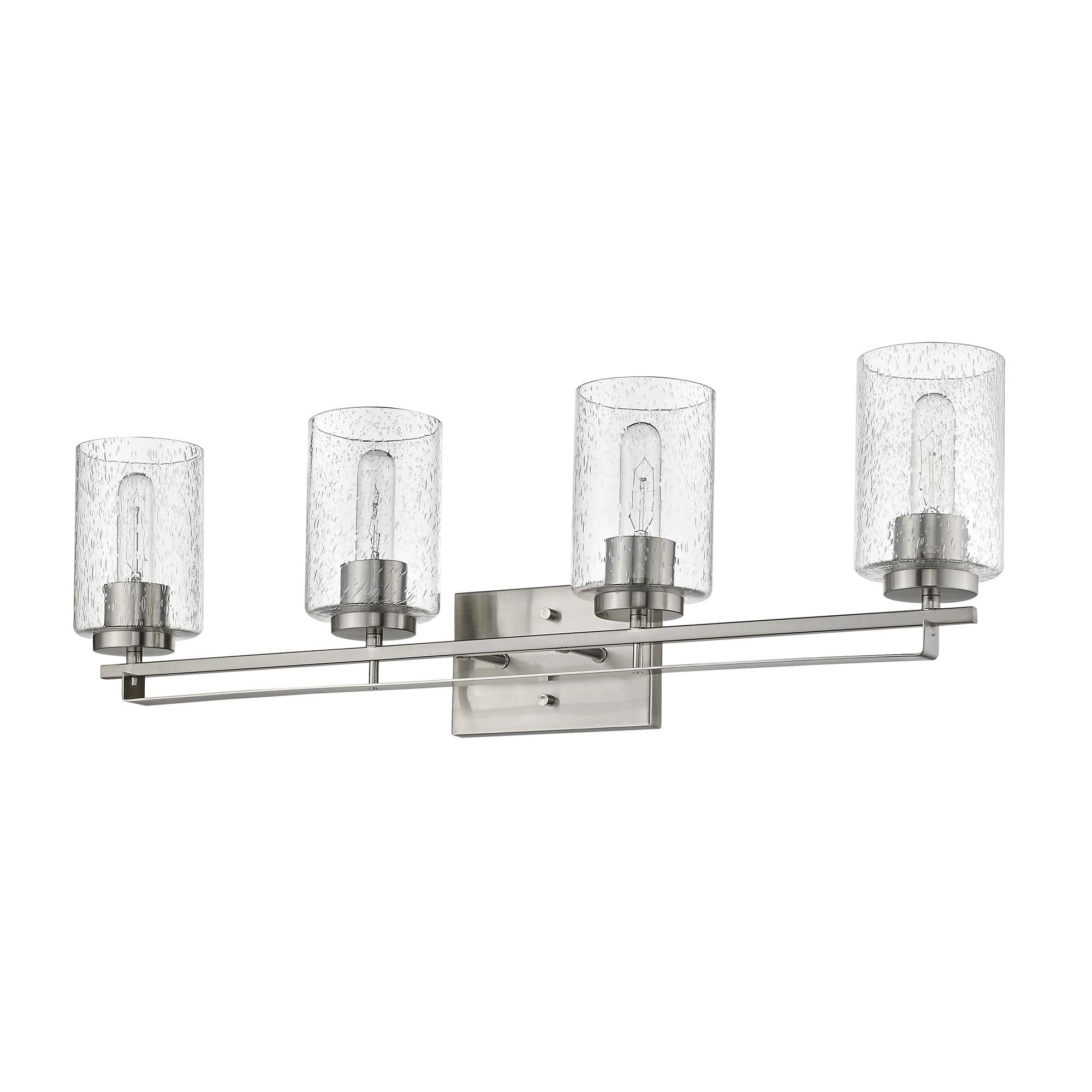 Orella 4-Light Satin Nickel Vanity - Homeroots