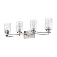Orella 4-Light Satin Nickel Vanity - Homeroots