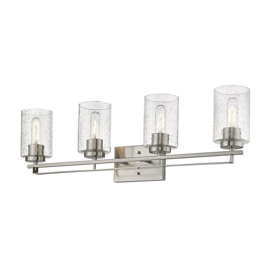 Orella 4-Light Satin Nickel Vanity - Homeroots