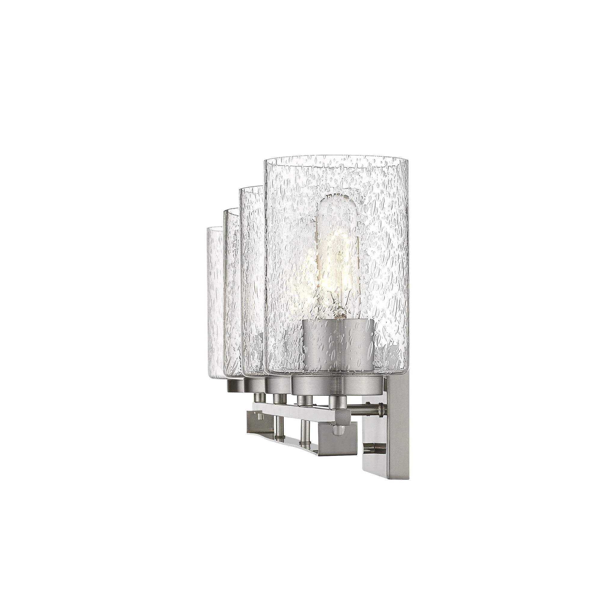 Orella 4-Light Satin Nickel Vanity - Homeroots - Flyclothing LLC