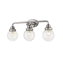Portsmith 3-Light Polished Nickel Vanity - Homeroots