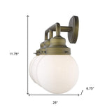 Portsmith 3-Light Raw Brass Vanity - Homeroots - Flyclothing LLC