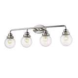 Portsmith 4-Light Polished Nickel Vanity - Homeroots - Flyclothing LLC