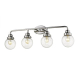 Portsmith 4-Light Polished Nickel Vanity - Homeroots