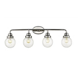 Portsmith 4-Light Polished Nickel Vanity - Homeroots