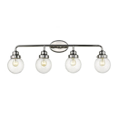 Portsmith 4-Light Polished Nickel Vanity - Homeroots