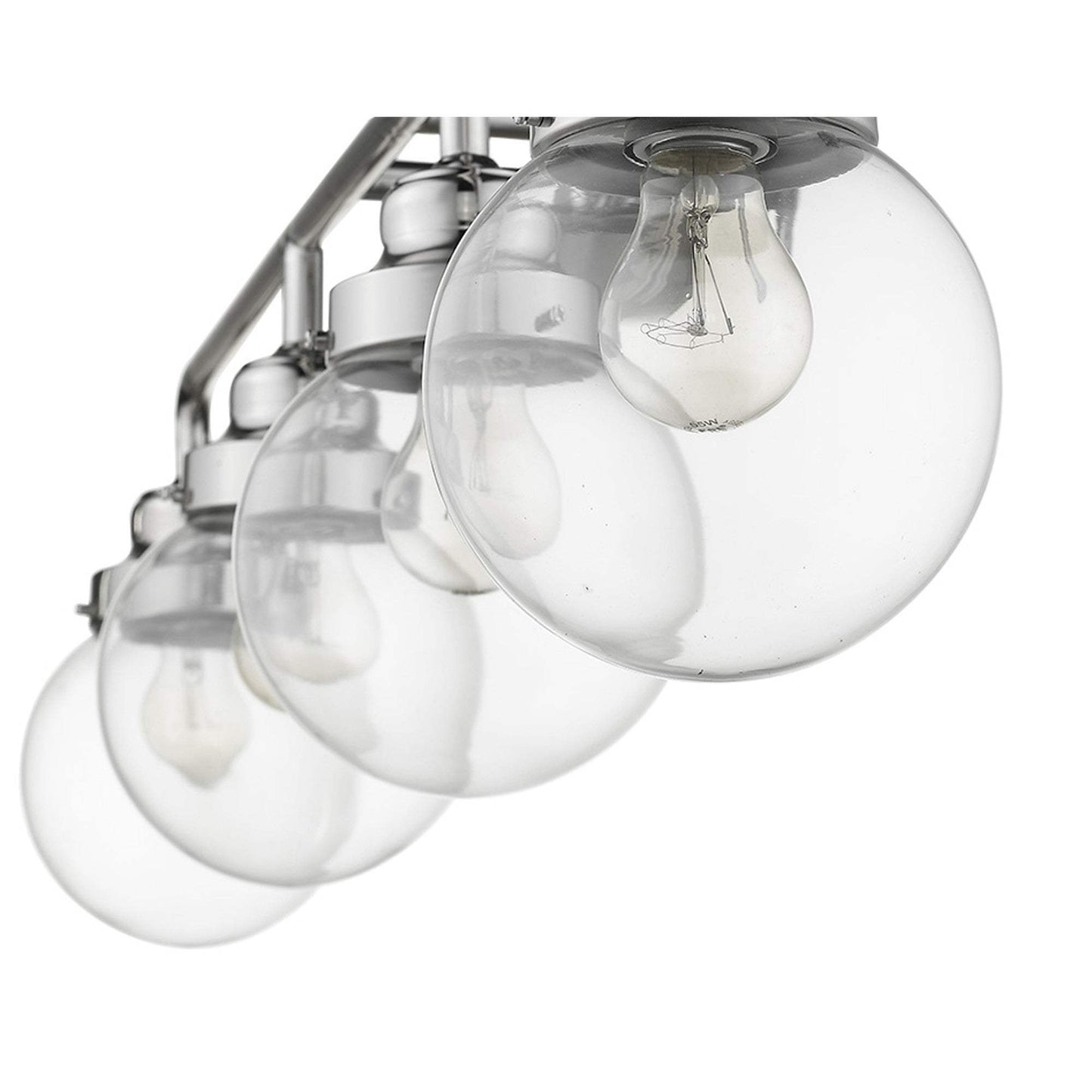 Portsmith 4-Light Polished Nickel Vanity - Homeroots - Flyclothing LLC