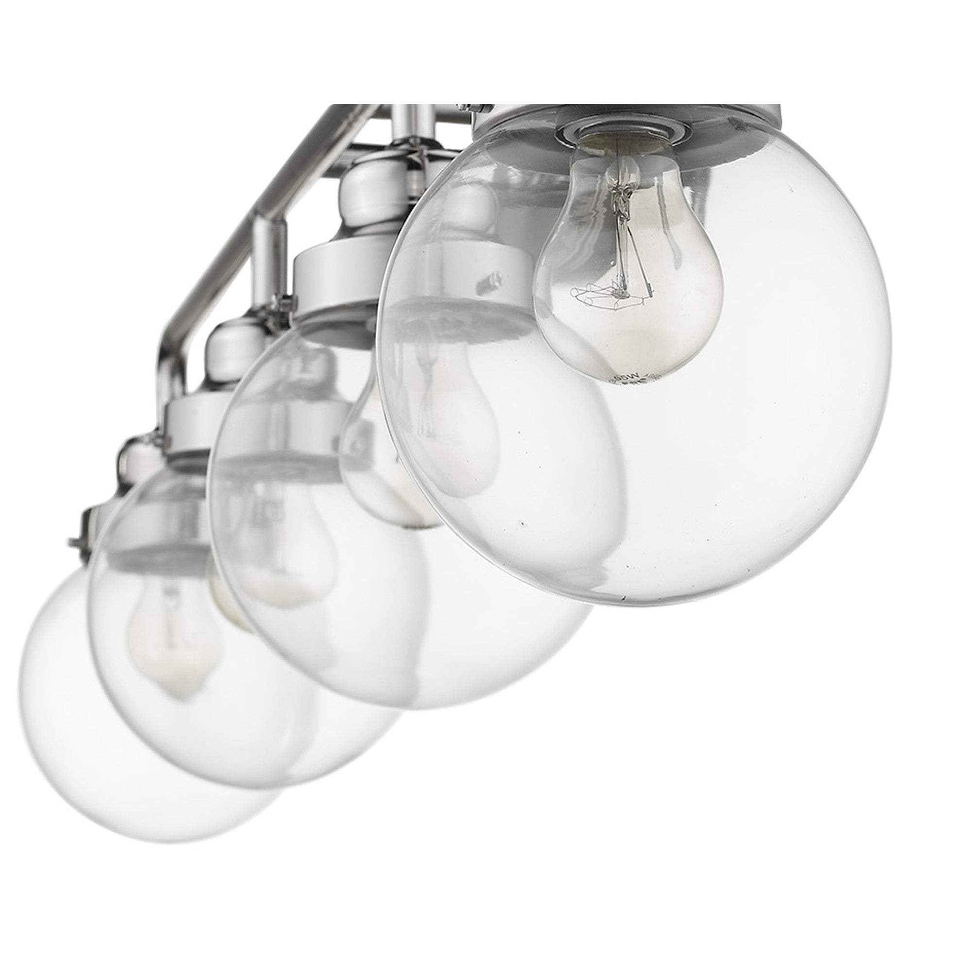 Portsmith 4-Light Polished Nickel Vanity - Homeroots - Flyclothing LLC