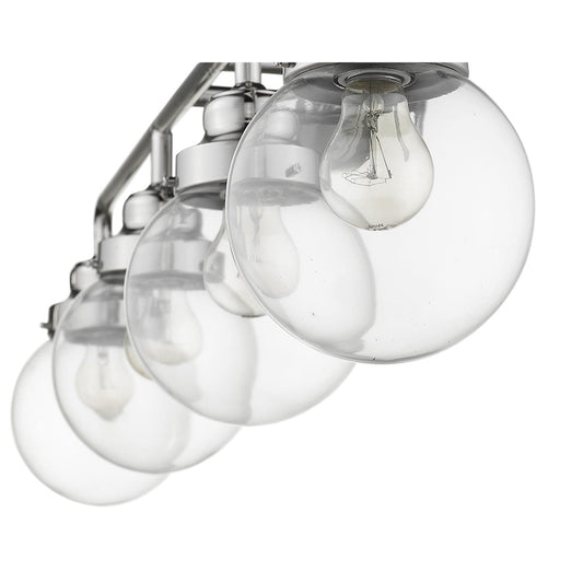 Portsmith 4-Light Polished Nickel Vanity - Homeroots