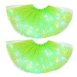 Magical & Luminous LED Princess Halloween Tutu Skirt Sequins Shiny Skirt - My Store - Flyclothing LLC